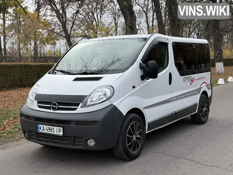 Минивэн Opel Vivaro 2006 1.9 л. Ручная / Механика обл. Киевская, Белая Церковь - Фото 1/16