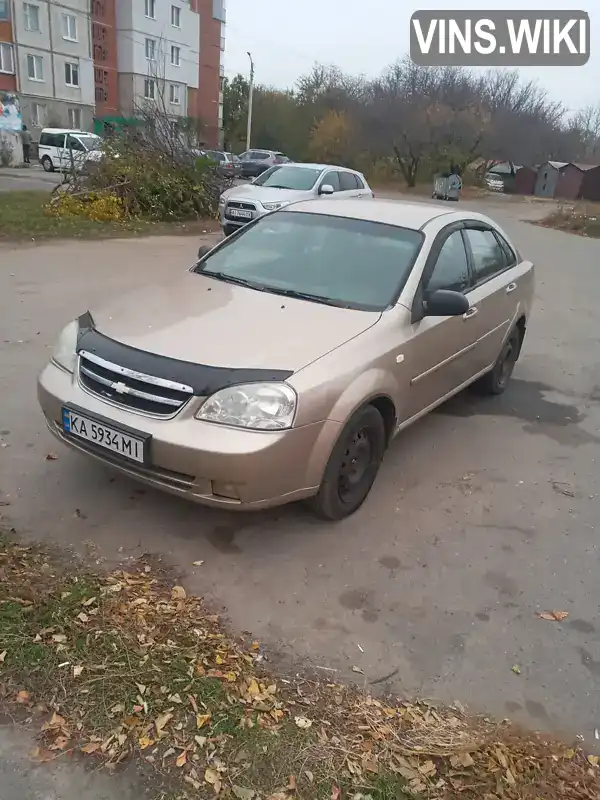 Седан Chevrolet Lacetti 2006 1.6 л. Ручна / Механіка обл. Київська, Біла Церква - Фото 1/9