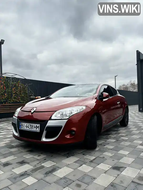 Купе Renault Megane 2010 1.9 л. Ручная / Механика обл. Полтавская, Полтава - Фото 1/17