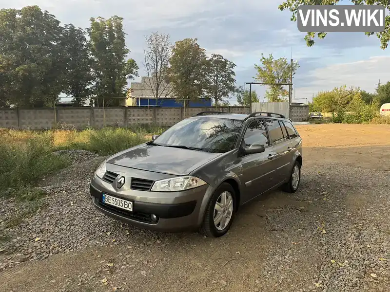 Универсал Renault Megane 2004 1.9 л. Ручная / Механика обл. Николаевская, Первомайск - Фото 1/12