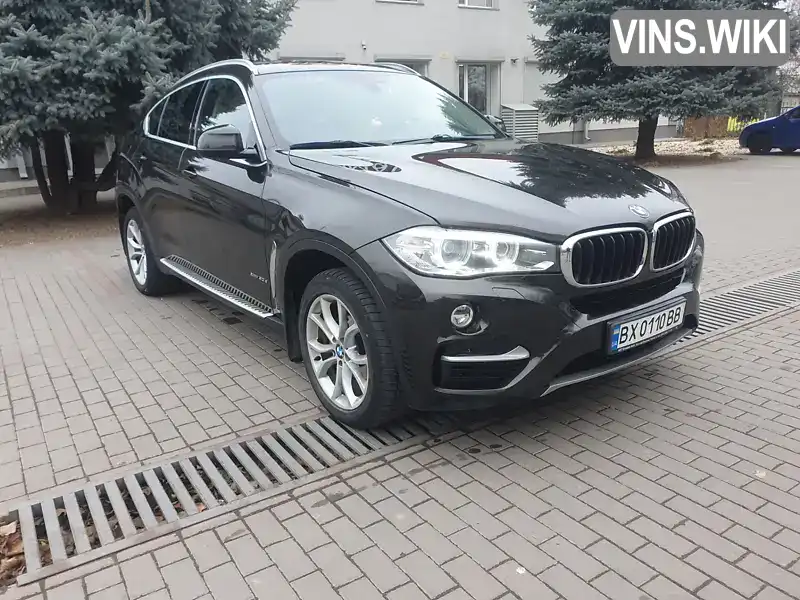 WBAKV210100N22878 BMW X6 2015 Внедорожник / Кроссовер 3 л. Фото 2