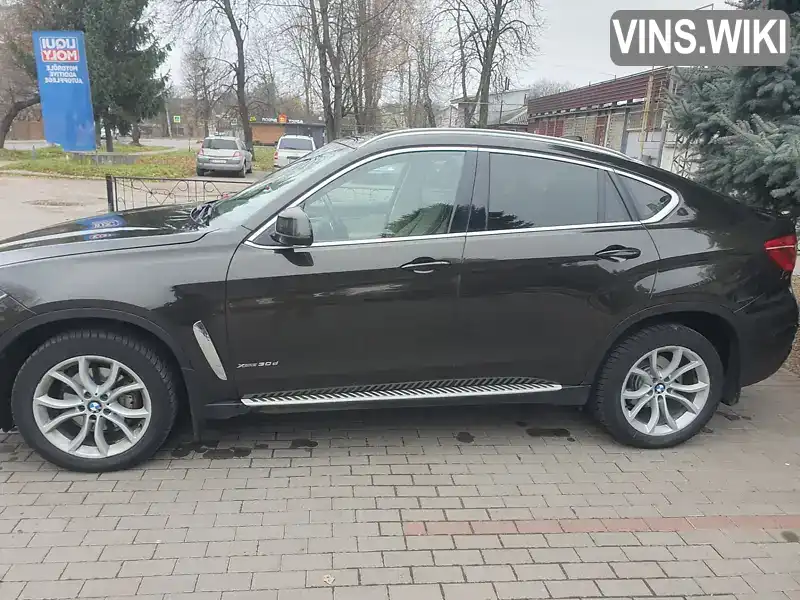 WBAKV210100N22878 BMW X6 2015 Внедорожник / Кроссовер 3 л. Фото 5