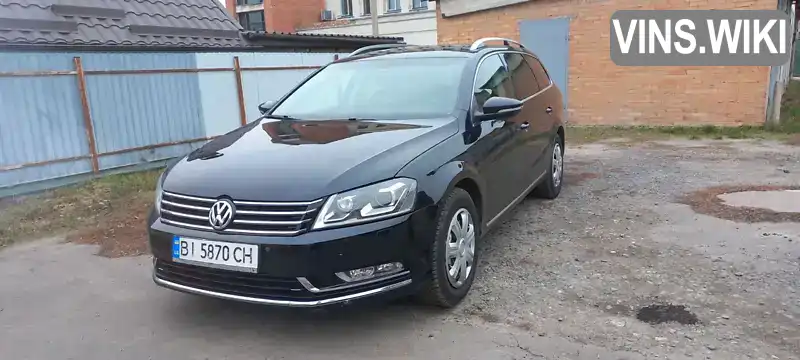 Універсал Volkswagen Passat 2013 2 л. Ручна / Механіка обл. Полтавська, Лубни - Фото 1/21