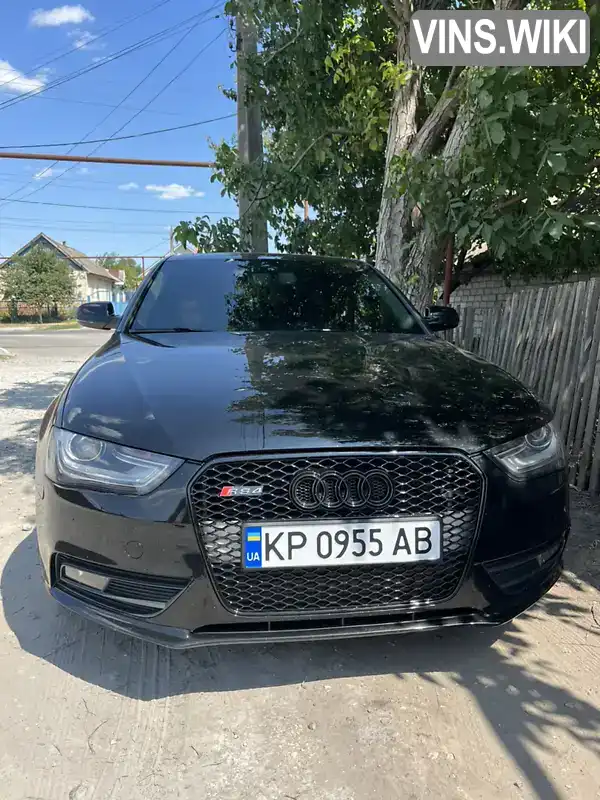 Седан Audi A4 2013 2 л. Автомат обл. Запорожская, Запорожье - Фото 1/4