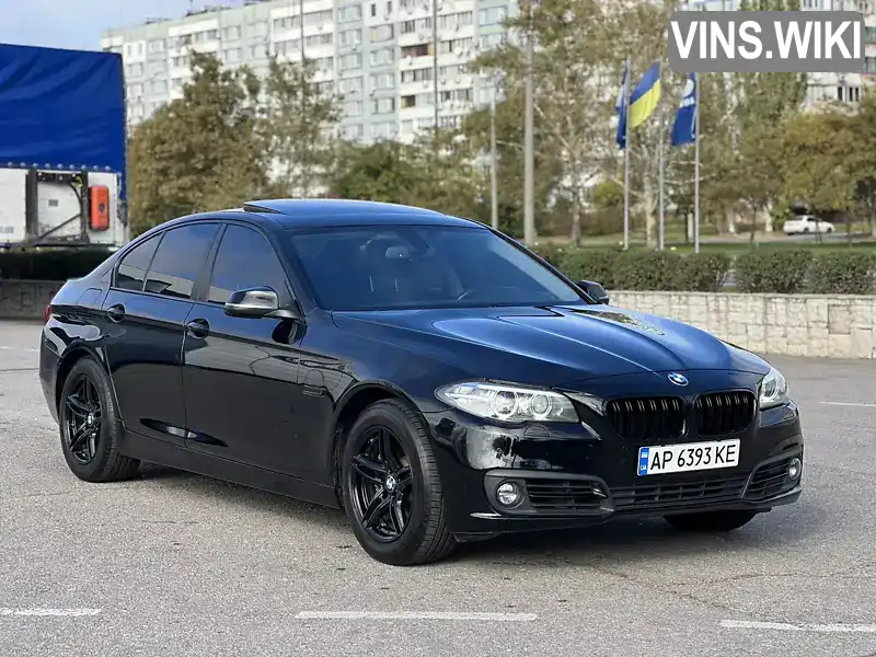 Седан BMW 5 Series 2014 2 л. Автомат обл. Запорожская, Запорожье - Фото 1/18