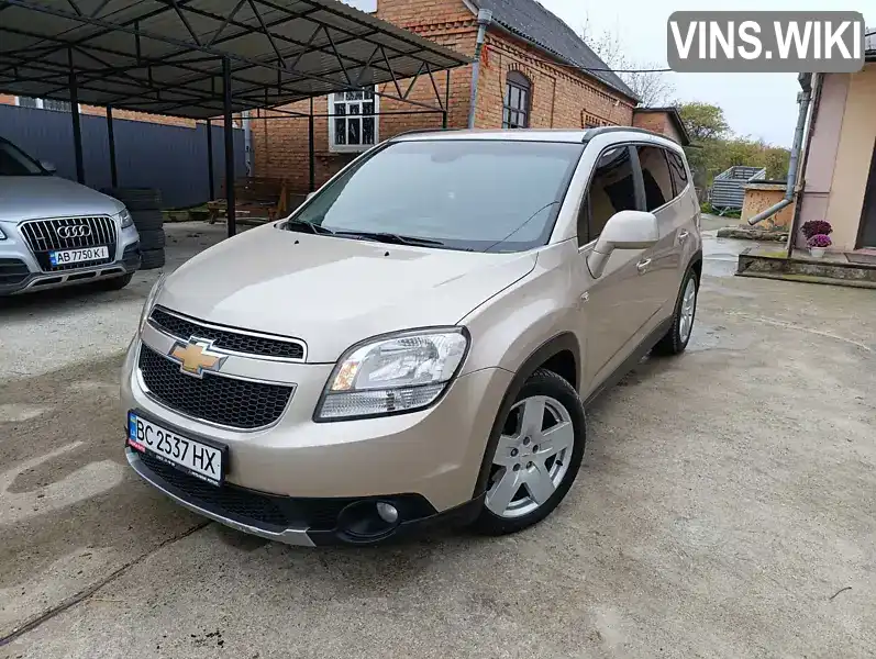 Минивэн Chevrolet Orlando 2010 2 л. Автомат обл. Хмельницкая, Хмельницкий - Фото 1/21