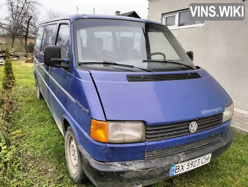 Мінівен Volkswagen Transporter 1992 2.4 л. Ручна / Механіка обл. Хмельницька, Теофіполь - Фото 1/9