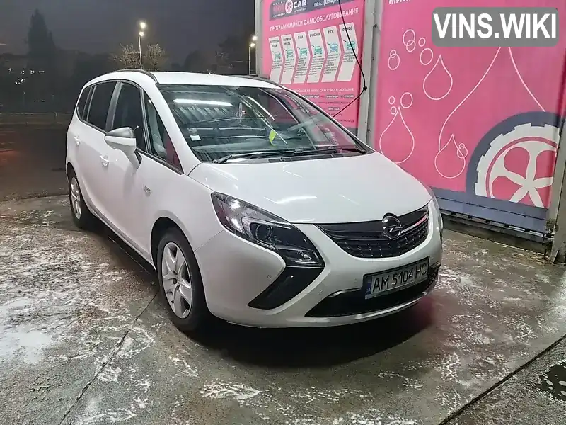 Мінівен Opel Zafira 2012 1.96 л. Ручна / Механіка обл. Київська, Київ - Фото 1/21