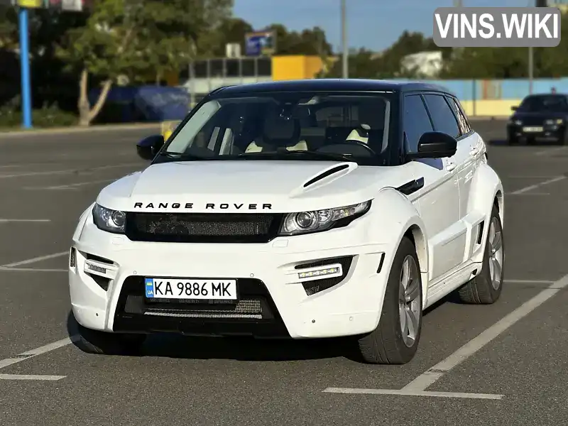 Позашляховик / Кросовер Land Rover Range Rover Evoque 2014 2.18 л. Автомат обл. Київська, Київ - Фото 1/21