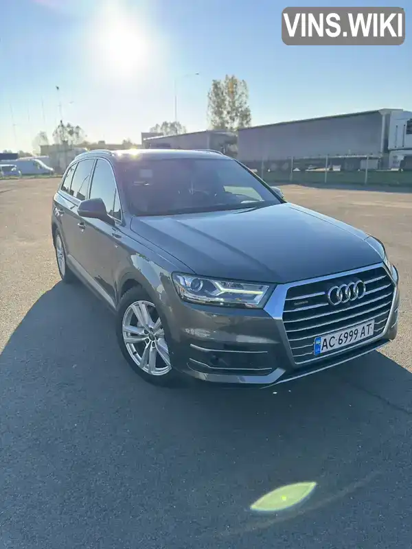 Позашляховик / Кросовер Audi Q7 2016 2.97 л. Автомат обл. Волинська, Ковель - Фото 1/18