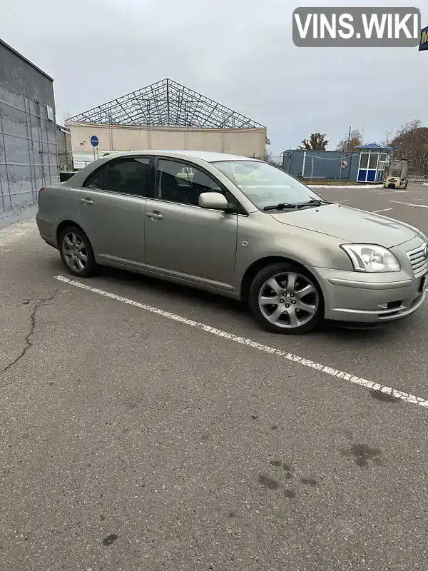 SB1BJ56L00E015822 Toyota Avensis 2003 Седан 2 л. Фото 2