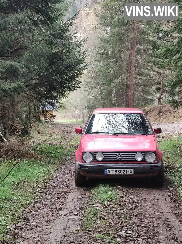 Хетчбек Volkswagen Golf 1988 1.6 л. Ручна / Механіка обл. Івано-Франківська, Верховина - Фото 1/5