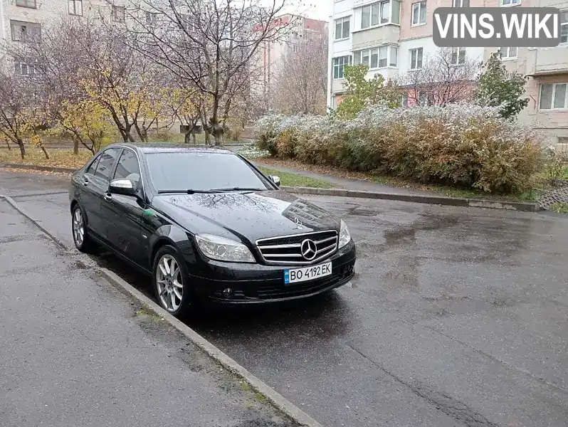 Седан Mercedes-Benz C-Class 2008 1.8 л. Ручна / Механіка обл. Тернопільська, Тернопіль - Фото 1/21