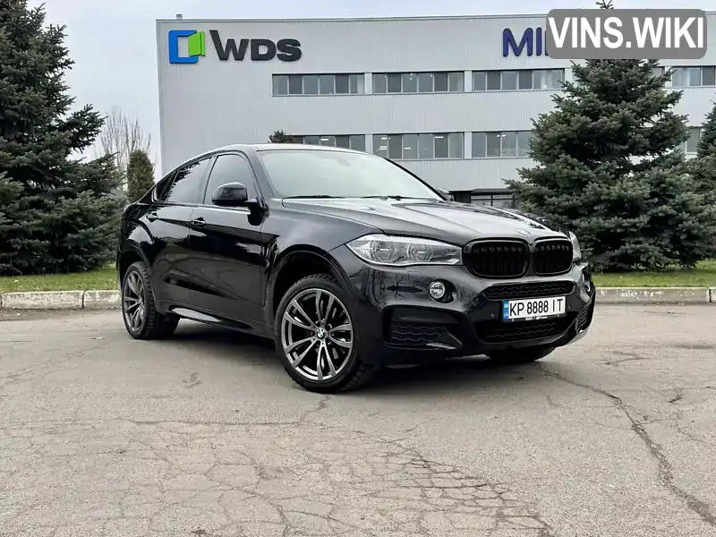 Позашляховик / Кросовер BMW X6 2014 3 л. Автомат обл. Запорізька, Запоріжжя - Фото 1/21