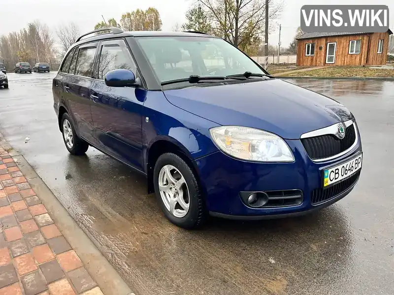 Універсал Skoda Fabia 2008 1.39 л. Ручна / Механіка обл. Чернігівська, Чернігів - Фото 1/19