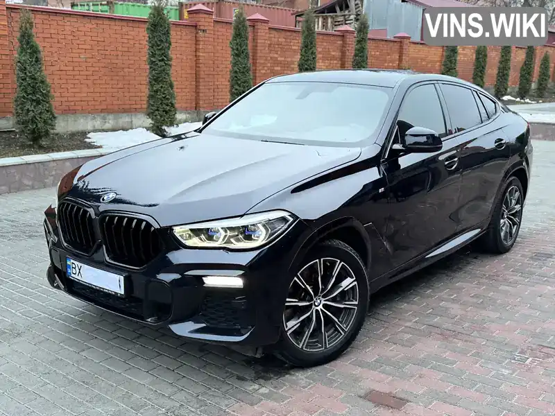 Позашляховик / Кросовер BMW X6 2019 3 л. Автомат обл. Хмельницька, Хмельницький - Фото 1/21