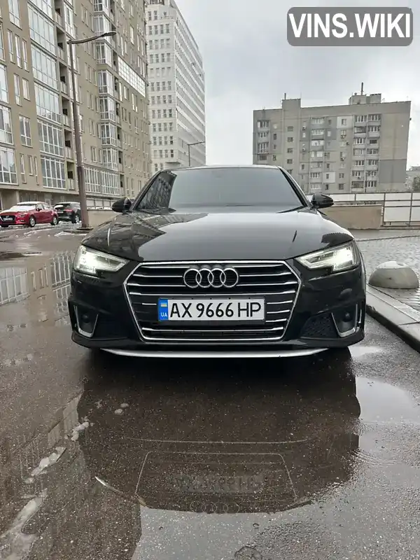 Седан Audi A4 2018 2 л. Автомат обл. Харьковская, Харьков - Фото 1/21