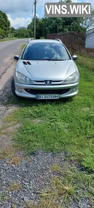 Універсал Peugeot 206 2004 1.6 л. Ручна / Механіка обл. Харківська, Харків - Фото 1/6