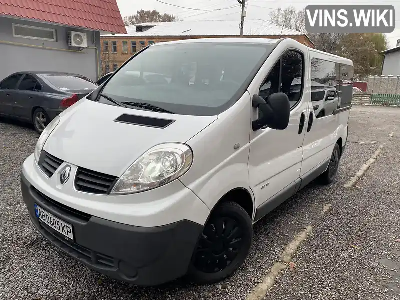 Мінівен Renault Trafic 2014 2 л. Ручна / Механіка обл. Вінницька, Хмільник - Фото 1/20