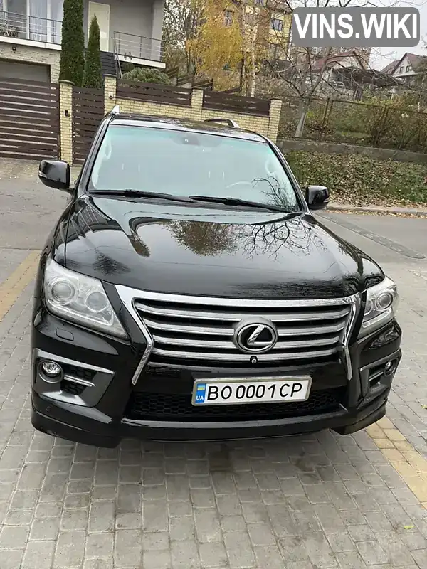 Позашляховик / Кросовер Lexus LX 2013 5.7 л. Автомат обл. Тернопільська, Тернопіль - Фото 1/20