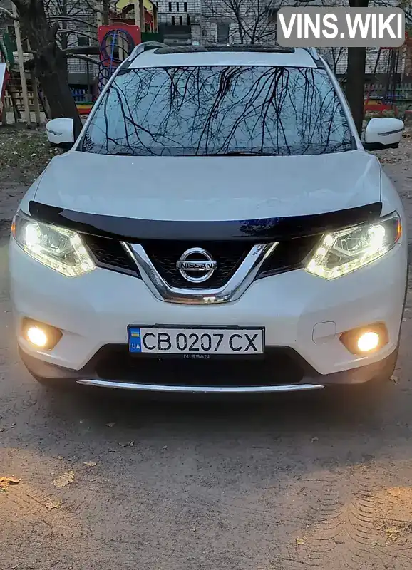 Позашляховик / Кросовер Nissan Rogue 2014 2.49 л. обл. Чернігівська, Чернігів - Фото 1/21