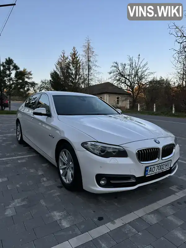 Седан BMW 5 Series 2014 2 л. Автомат обл. Закарпатська, Ужгород - Фото 1/21