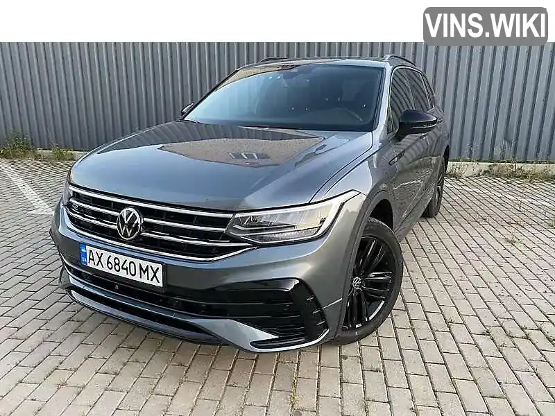 Позашляховик / Кросовер Volkswagen Tiguan 2022 1.98 л. Робот обл. Київська, Київ - Фото 1/21