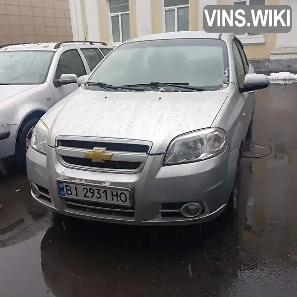 Седан Chevrolet Aveo 2008 1.6 л. Ручна / Механіка обл. Полтавська, Полтава - Фото 1/4