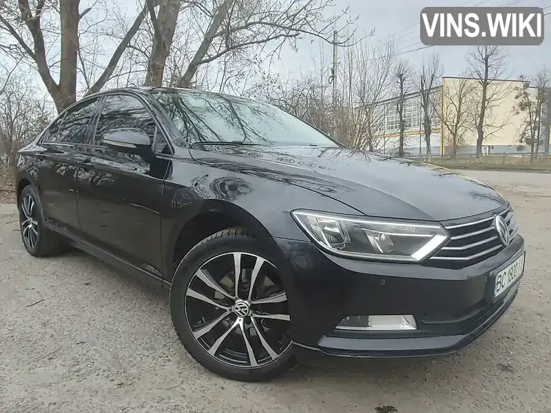 Седан Volkswagen Passat 2016 1.97 л. Ручна / Механіка обл. Львівська, Червоноград - Фото 1/21