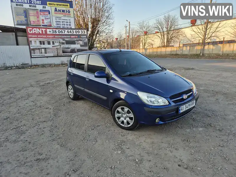 Хэтчбек Hyundai Getz 2007 1.4 л. Автомат обл. Киевская, Бровары - Фото 1/11