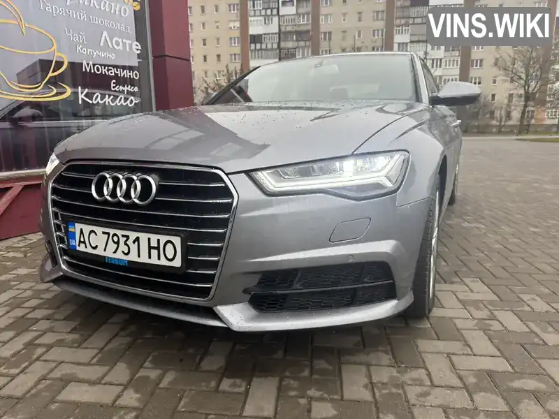 Седан Audi A6 2015 3 л. Автомат обл. Волинська, Ковель - Фото 1/14