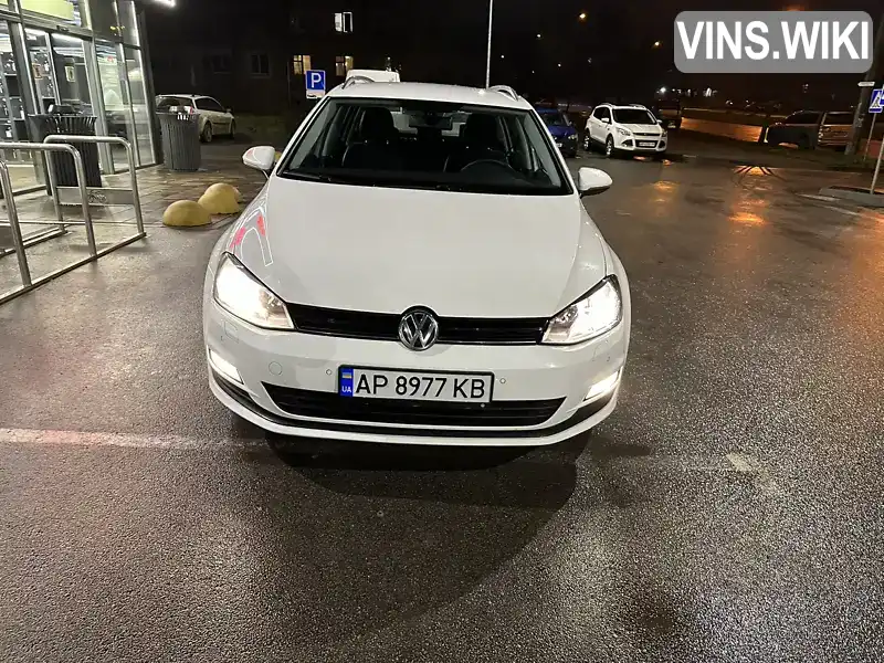 Универсал Volkswagen Golf 2013 2 л. Автомат обл. Запорожская, Запорожье - Фото 1/21