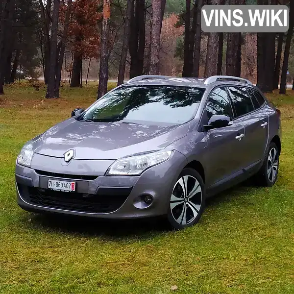 Універсал Renault Megane 2011 1.4 л. Ручна / Механіка обл. Рівненська, location.city.smyha - Фото 1/21