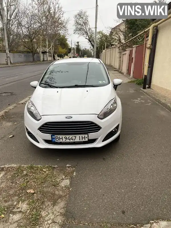 Седан Ford Fiesta 2014 1 л. Ручна / Механіка обл. Одеська, Одеса - Фото 1/9