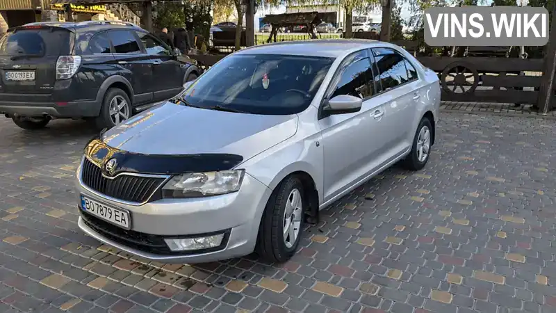 Хетчбек Skoda Rapid 2013 1.6 л. Автомат обл. Тернопільська, Тернопіль - Фото 1/21