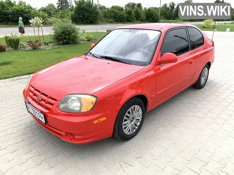 Ліфтбек Hyundai Accent 2004 1.6 л. Автомат обл. Київська, Київ - Фото 1/21