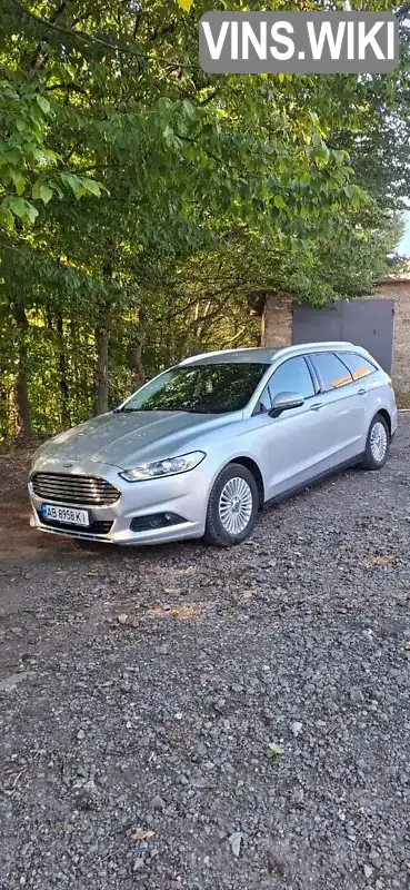 Універсал Ford Mondeo 2016 2 л. Автомат обл. Вінницька, Жмеринка - Фото 1/21