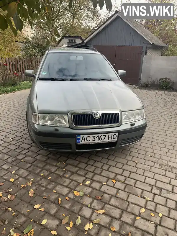 Універсал Skoda Octavia 2003 1.6 л. Ручна / Механіка обл. Волинська, Турійськ - Фото 1/21