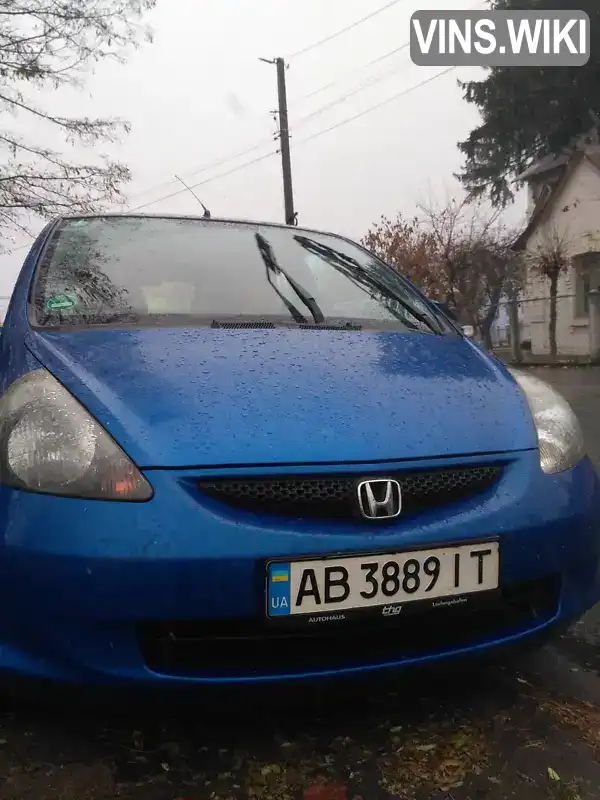 Хэтчбек Honda Jazz 2005 1.25 л. Ручная / Механика обл. Винницкая, Тульчин - Фото 1/3