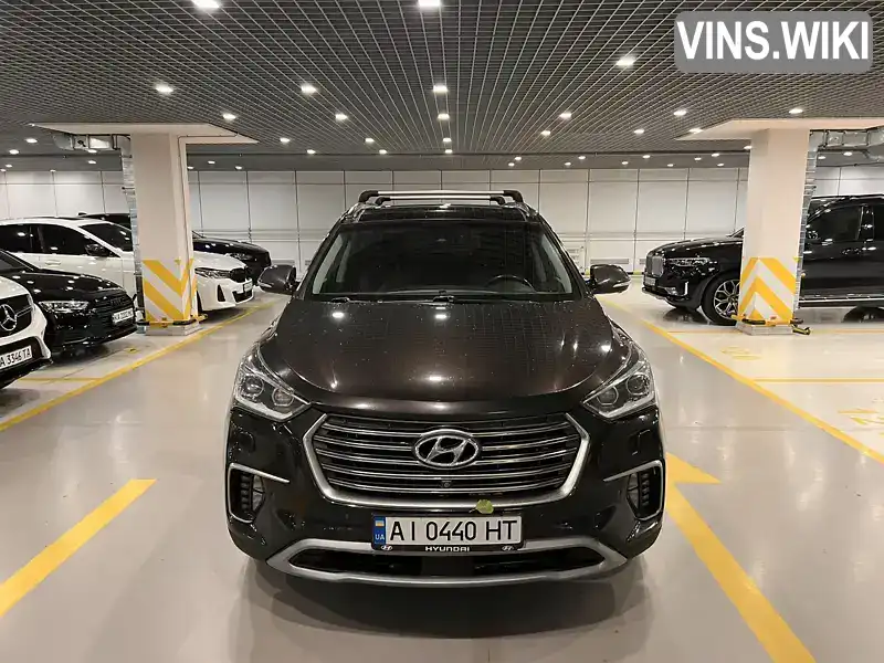 Позашляховик / Кросовер Hyundai Grand Santa Fe 2017 2.2 л. Автомат обл. Київська, Київ - Фото 1/19