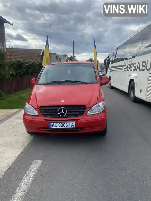 Мінівен Mercedes-Benz Vito 2008 2.15 л. Ручна / Механіка обл. Закарпатська, Рахів - Фото 1/11