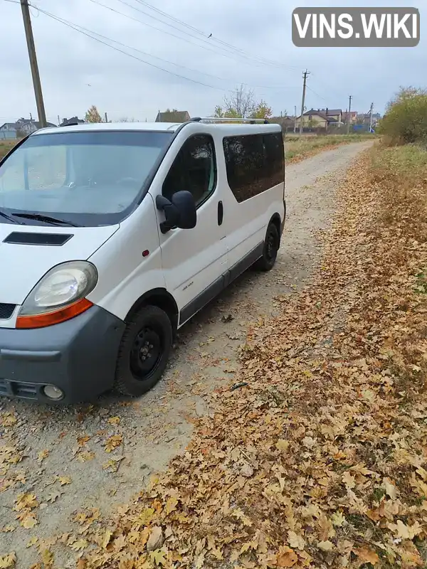 Мінівен Renault Trafic 2002 1.87 л. Ручна / Механіка обл. Черкаська, Умань - Фото 1/13