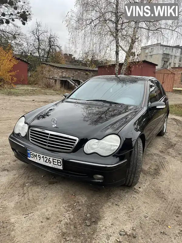 Седан Mercedes-Benz C-Class 2003 1.8 л. Автомат обл. Сумська, Лебедин - Фото 1/8