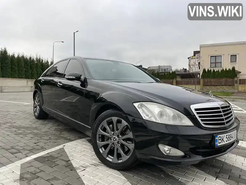 Седан Mercedes-Benz S-Class 2007 3.5 л. Автомат обл. Рівненська, Рівне - Фото 1/21