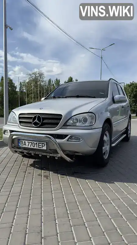 Позашляховик / Кросовер Mercedes-Benz M-Class 2002 2.69 л. Автомат обл. Кіровоградська, Кропивницький (Кіровоград) - Фото 1/13