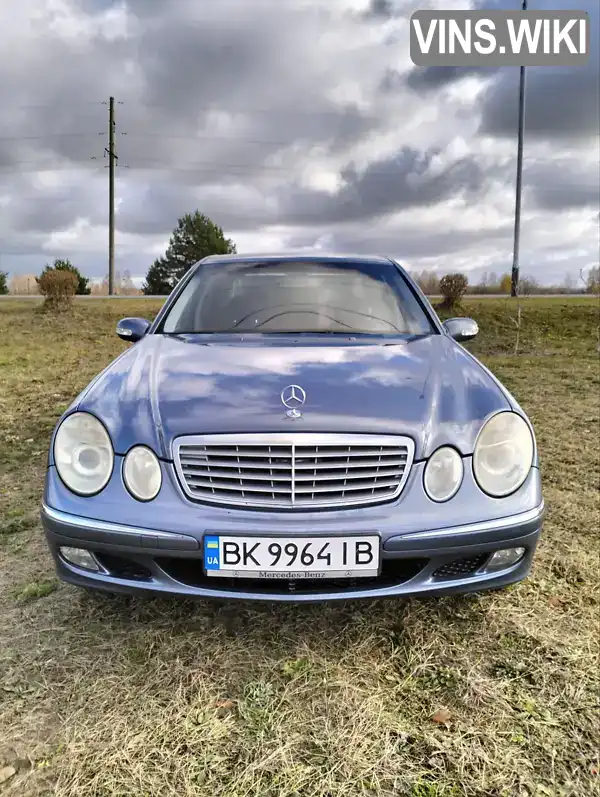 Седан Mercedes-Benz E-Class 2003 2.2 л. Автомат обл. Ровенская, Ровно - Фото 1/11