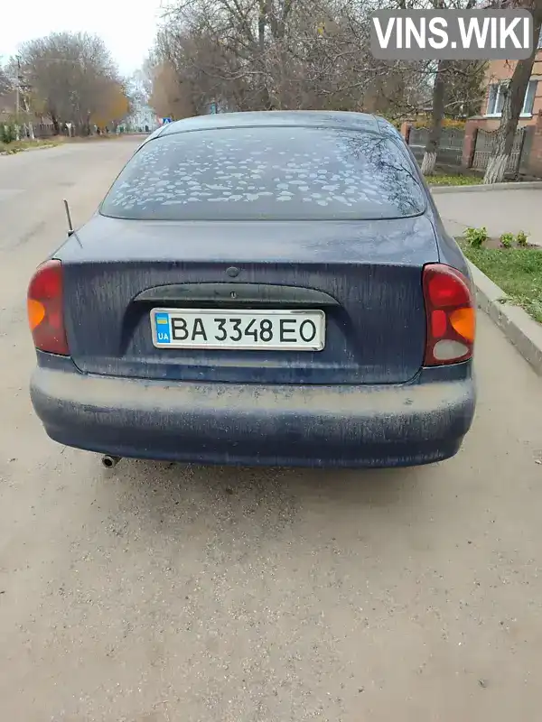 Седан Daewoo Lanos 2006 1.5 л. Ручна / Механіка обл. Кіровоградська, Бобринець - Фото 1/4