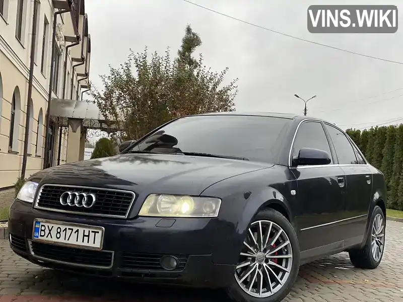 Седан Audi A4 2002 2.5 л. Ручна / Механіка обл. Хмельницька, Хмельницький - Фото 1/21