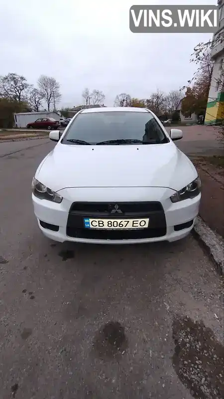 Седан Mitsubishi Lancer 2009 2 л. Ручна / Механіка обл. Чернігівська, Чернігів - Фото 1/10