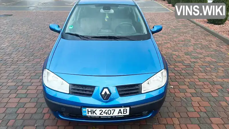 Хетчбек Renault Megane 2003 1.6 л. Ручна / Механіка обл. Рівненська, Дубровиця - Фото 1/12